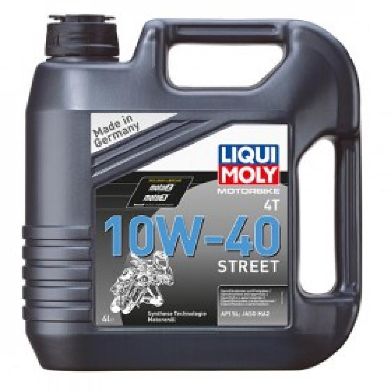 Купить Масло моторное 10W-40 LIQUI MOLI 4Т  "STREET" 4 л. полусинтетика